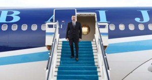 Prezident İlham Əliyev Türkiyəyə getdi - FOTO