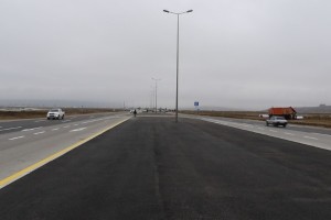Bakı-Qazax magistralında yol nişanları "itib" - VİDEO