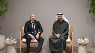 İlham Əliyev BƏƏ-yə getdi - FOTOLAR 