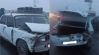 В Ереване на мосту столкнулись 27 автомобилей   - ФОТО