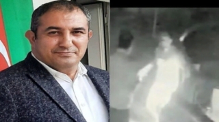 Bakıda taksi sürücüsü baş redaktoru baltalamaq istədi  - VİDEO