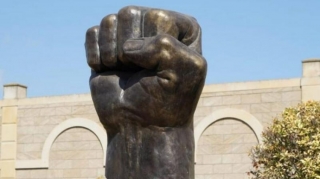 "Dəmir yumruq" abidəsinin açılışı oldu - FOTO 