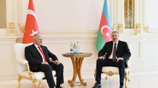 İlham Əliyev Binəli Yıldırımla GÖRÜŞDÜ 