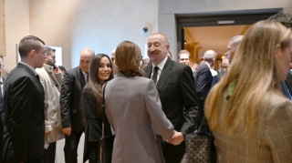 Prezident ailəsinin Münxendən - FOTOLAR 