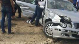 Şəmkirdə iki avtomobil toqquşub, ölənlər var 