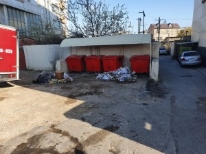 Ərazini zibilləyən şadlıq evi cərimələndi - FOTO