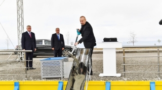 “Şəki-Oğuz” Aqroparkında yeni zavodun təməli qoyuldu