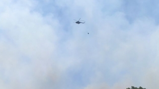 Xızıda dağlıq ərazidə yanğın başlayıb, yanğının söndürülməsinə iki helikopter cəlb olunub 