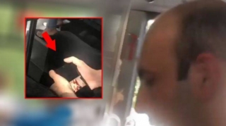Azərbaycanda daha bir avtobus qalmaqalı: Yanındakı qadına porno izlətdi - VİDEO 