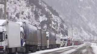 Rusiya-Ermənistan yolu bağlandı