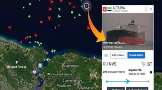 Türkiyənin neft tankeri dronla vurulub 