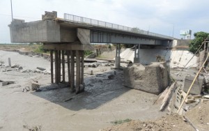 Dağılan körpünün bərpasına başlanıldı