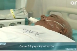 Qatar 65 yaşlı kişini vurdu – VİDEO