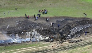 Təyyarə qəzaya uğradı