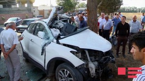 Azərbaycanda yol qırğını: 6 ölü, 16 yaralı