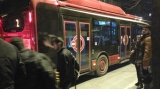 "Baku Bus"-un avtobusu qəza törədib - FOTOLAR