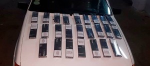 Avtomobildən qanunsuz 5000 ədəd siqaret aşkarlanıb - FOTO