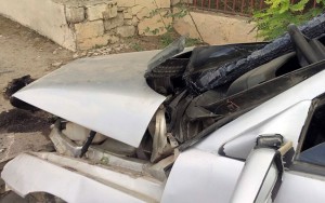 Nənə, baba və nəvə eyni qəzada yaralandı