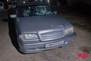 Şirvanda avtomobilin vurduğu piyada xəsarət alıb