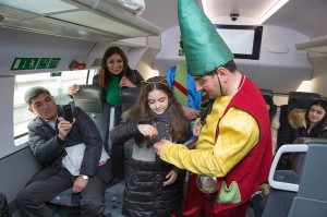 "Azərbaycan Dəmir Yolları" sərnişinləri belə təbrik etdi - FOTO