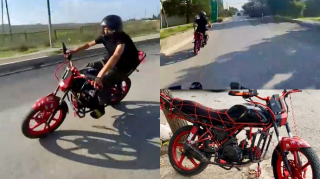 Maştağada qaydaları gözardı edən “moped” sürücüləri təhlükə saçdı   - VİDEO