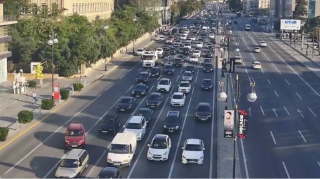 Bu yollarda tıxac var - SİYAHI  - FOTO