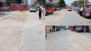 Xırdalanda asfaltı qazdılar, sakinlərə tozlu yol “hədiyyə” etdilər   - VİDEO
