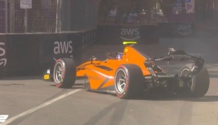"Formula 2": İki pilot Bakıdakı sərbəst yürüşsə mübarizəni dayandırıb - FOTO