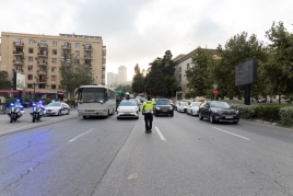 Yol polisi Formula 1 günlərində təhlükəsizliyi bu cür təmin edir - FOTOLAR - VİDEO
