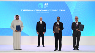İmzalanmış sənədlər Prezidentin iştirakı ilə mübadilə edildi - FOTO
