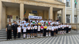 Bakının bu məktəblərində “Diqqət, uşaqlar!” aylığı keçirildi - FOTOSESSİYA 