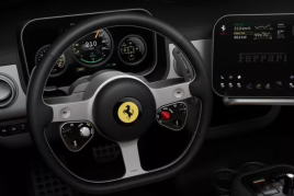 Ferrari ilk elektrikli avtomobilində fiziki düymələrə üstünlük verib - FOTO