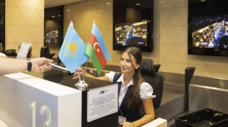 AZAL-ın Qazaxıstanda altıncı istiqaməti - Aktöbəyə ilk reys uğurla həyata keçirilib - FOTO
