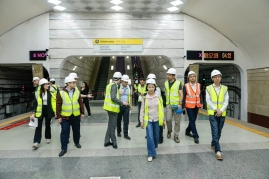 "Bakı Metropoliteni"ndə dekarbonizasiya layihəsi üzrə ilkin missiya başa çatıb - FOTO