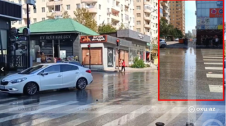 Bakıda kanalizasiya borusu partladı: Ərazini çirkab suları bürüdü 