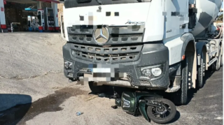 Türkiyədə azərbaycanlı motosikletçi betonqarışdıranın altında qalıb ÖLDÜ 
