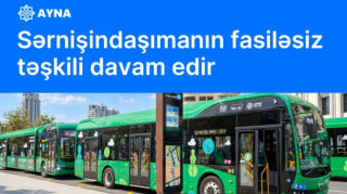 Ötən gün ekspres avtobuslarla neçə nəfər sərnişin daşınıb? 