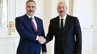 Prezident Hakan Fidanı qəbul etdi - FOTOLAR