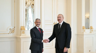 İlham Əliyev Hindistanın xarici işlər nazirini qəbul etdi - FOTOLAR 