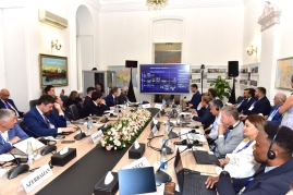 ​TRASEKA və BMT AİK Multimodal rəqəmsal Transxəzər dəhlizinin formalaşdırılmasına dair 22-ci beynəlxalq seminar keçirib - FOTO
