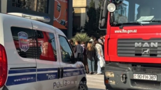 Sumqayıtda piyadaları vuran avtomobil YANIB   - FOTO - VİDEO