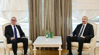 İlham Əliyev Aleksandr Zuyevi qəbul etdi 