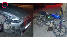 Tovuzda AĞIR QƏZA:  “Ford”la motosiklet toqquşdu - FOTO