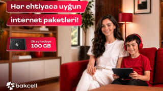 “Bakcell”dən Wi-Fi modemi alın, ilk abunəliyiniz pulsuz olsun 