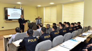 Polis Akademiyasında təcrübəli mütəxəssislərin iştirakı ilə dərslər keçirilir  - FOTO
