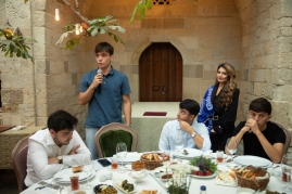“Əmanətə Sədaqət” layihəsi çərçivəsində şəhid övladları üçün Bilik Günü tədbiri keçirilib - FOTOLAR