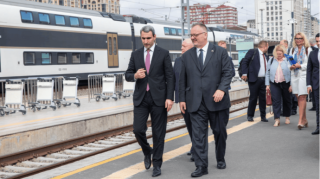 Çexiyanın nəqliyyat naziri Bakı Dəmiryol Vağzalında olub  - FOTO
