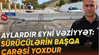 Badamdarda dörd aydır bağlı qalan yol: Nə təmir var, nə də bərpa  - VİDEO