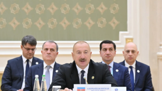 İlham Əliyev Xəzər Ekoloji Sammitində çıxış etdi - FOTOLAR 