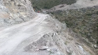 Quba-Xınalıq yolunda sürüşmə oldu 